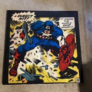 3 PBK Batman,captain America, Spider-Man pinboards